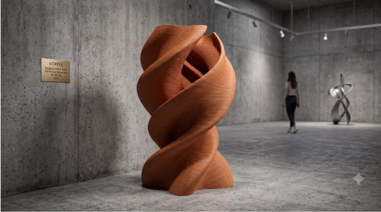 Vortex — vaso scultura, Collezione Organica
